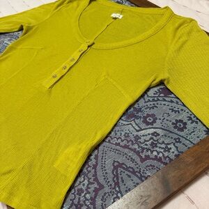 Pilcro anthropologie Button front shirt